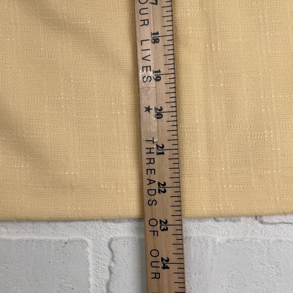 Pablo Skirt Suit Women 10P Yellow Floral Eyelet Secretary Summer‎ 60s 70s VTG - Picture 14 of 15